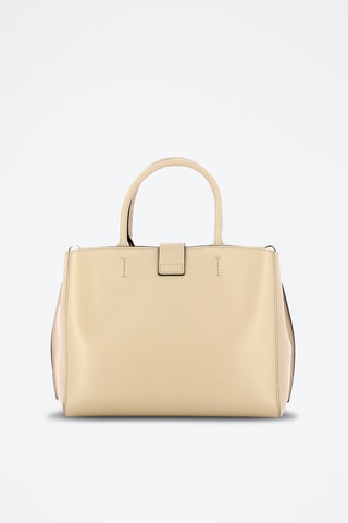Sac à main en cuir Alba - Rose poudré