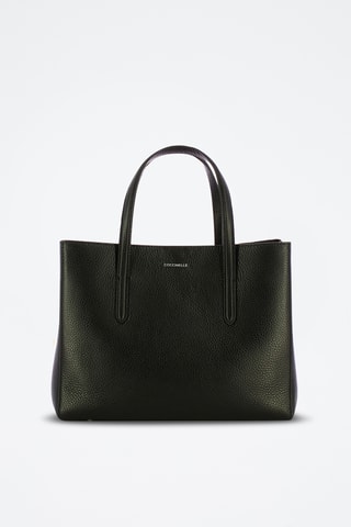 Sac à main en cuir Swap - Noir
