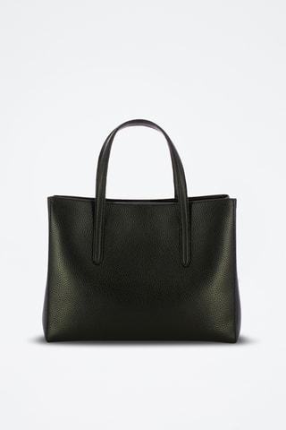 Sac à main en cuir Swap - Noir