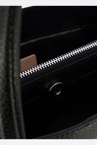 Sac à main en cuir Swap - Noir