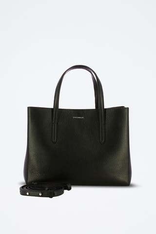 Sac à main en cuir Swap - Noir