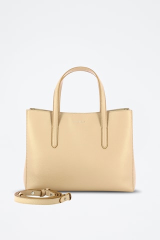 Sac à main en cuir Swap - Rose poudré