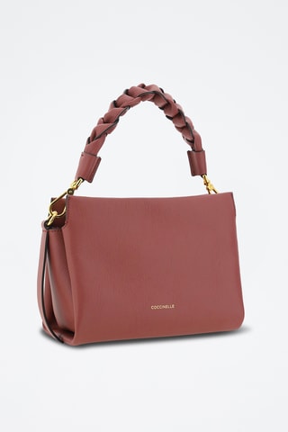 Sac à main en cuir Boheme Grana - Bordeaux