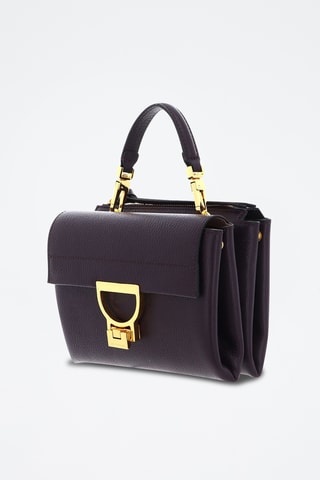 Sac à main en cuir Arlettis - Violet