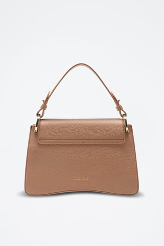 Sac à main en cuir C-Me - Camel