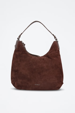 Sac à main en nubuck Rebekka - Marron