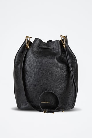 Sac seau en cuir Generatio - Noir