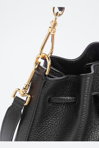Sac seau en cuir Generatio - Noir
