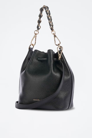 Sac seau en cuir Generatio - Noir