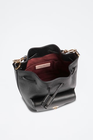 Sac seau en cuir Generatio - Noir