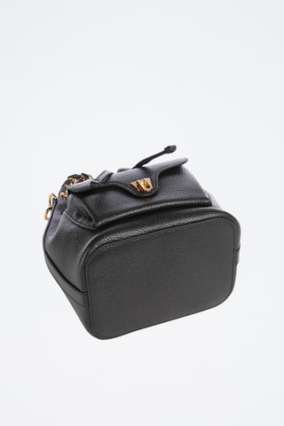 Sac seau en cuir Generatio - Noir