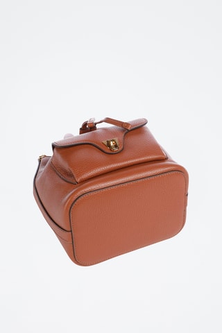 Sac seau en cuir Generatio - Marron clair