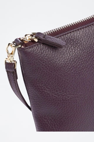 Sac bandoulière en cuir Best - Violet