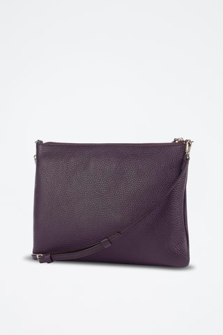 Sac bandoulière en cuir Best - Violet