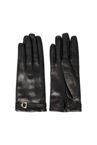 Luvas em couro Plectrum - Preto