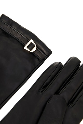 Luvas em couro Plectrum - Preto