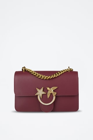 Mala a tiracolo Love Mini Top - Bordô
