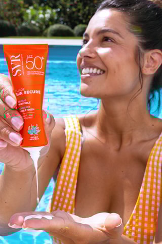 Sun Secure Vloeibaar Onzichtbaar SPG50+ Geschikt voor de gevoelige huid - 50 ml