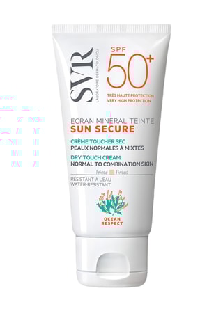 Sun Secure Minerale Getinte Zonnebrandcrème SPF50+ Droge Touch Geschikt voor de gevoelige huid - 60 ml