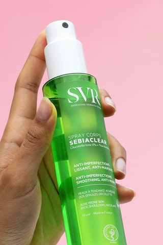 Bodyspray Anti-Onzuiverheden Sebiaclear - Geschikt voor acnehuid - 150 ml