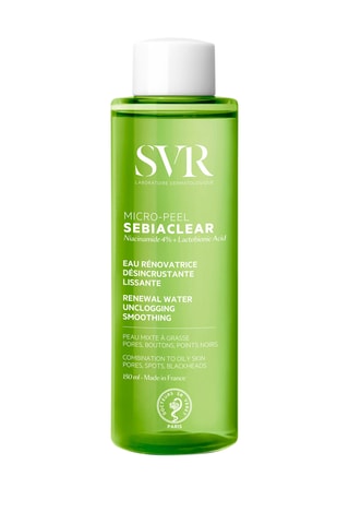 Vernieuwend Gladmakend Water met Scrubwerking Sebiaclear - 150 ml