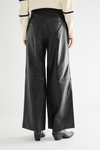 Lamsleren Broek - Zwart