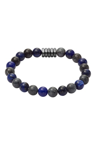 Armband - Blauw en Zwart