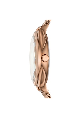 Stalen Quartz Horloge Laney Roségoudkleurig