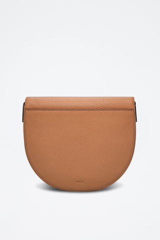 Leren Schoudertas - Rood Camel