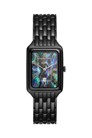 Stalen Quartz Horloge - Zwart en Groen