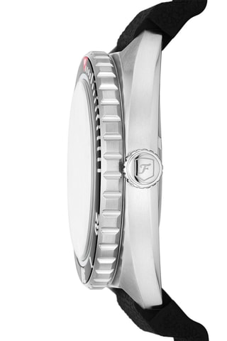 Silicone Quartz Horloge - Zwart
