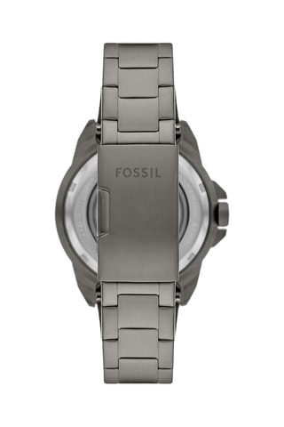 Stalen Automatisch Horloge - Grijs en Zwart
