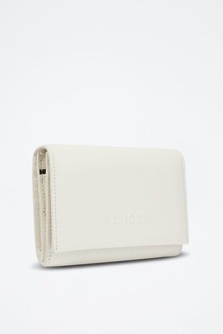 Compagnon en cuir Billie - Blanc