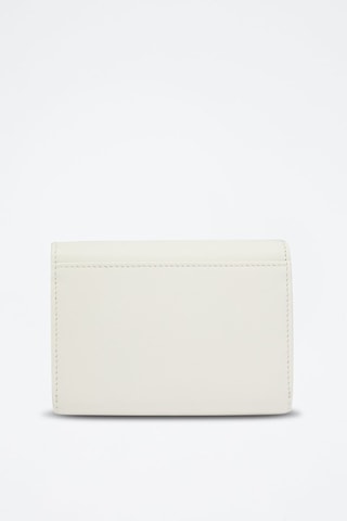 Compagnon en cuir Billie - Blanc