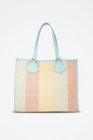 Cabas - Bleu et orange