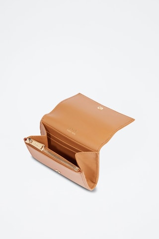 Portefeuille en cuir Minnie Billie - Camel
