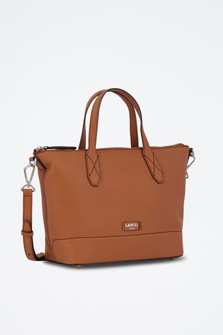 Cabas en cuir Ninon S - Camel