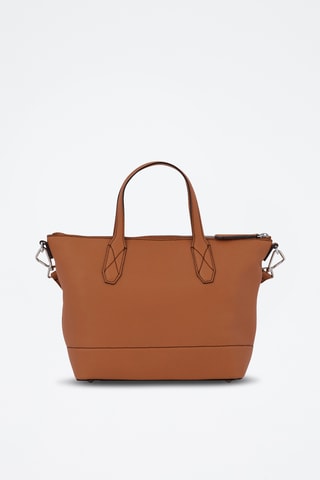 Cabas en cuir Ninon S - Camel