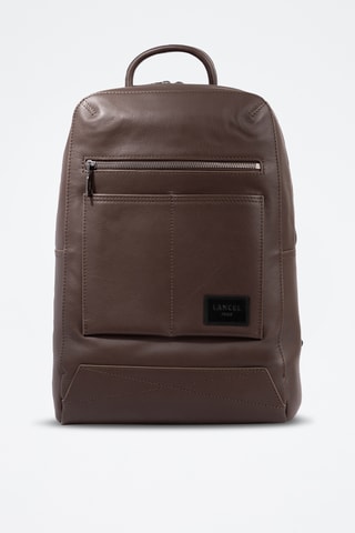Sac à dos en cuir Nomade - Marron
