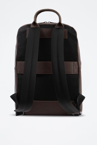 Sac à dos en cuir Nomade - Marron