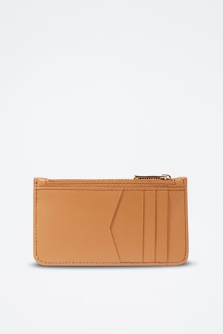Porte-cartes en cuir Billie - Camel
