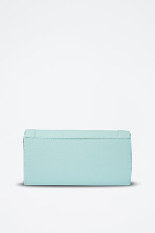 Pochette en cuir Ninon - Vert d’eau