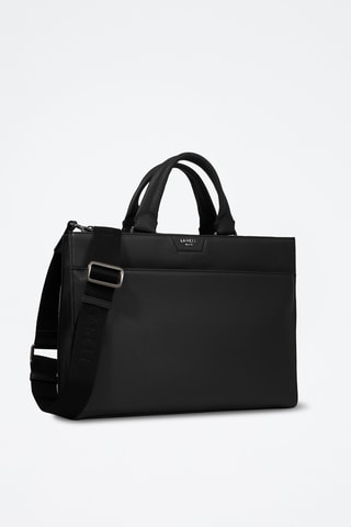 Porte-documents en cuir Come - Noir
