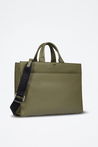 Porte-documents en cuir Come - Kaki