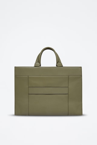 Porte-documents en cuir Come - Kaki