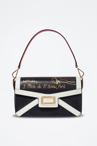 Leren Trendy Handtas Angele - Zwart