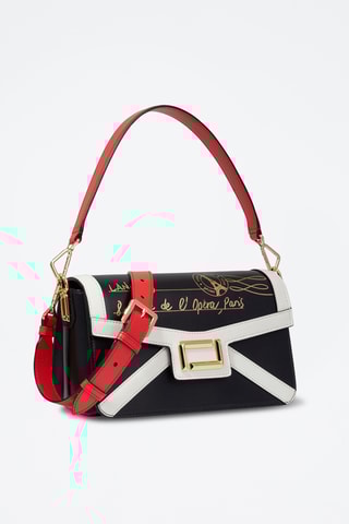 Leren Trendy Handtas Angele - Zwart