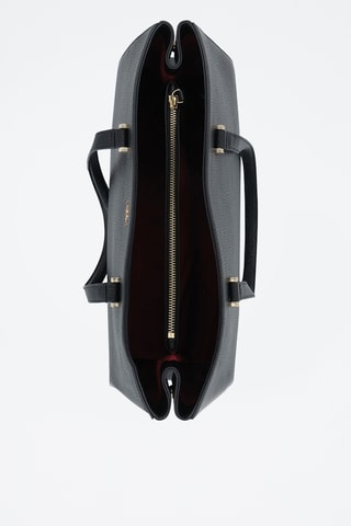 Sac porté épaule en cuir Carryall M - Noir