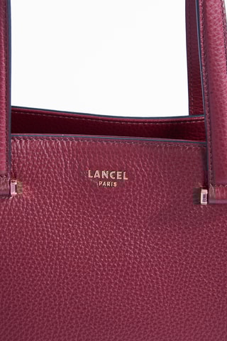 Sac porté épaule en cuir Carryall M - Bordeaux