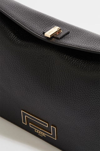 Sac bandoulière en cuir Pia - Noir